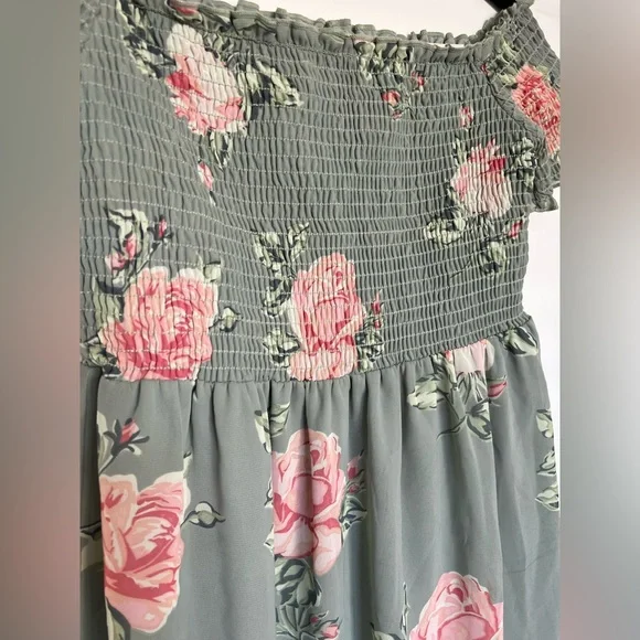 Show Me Your Mumu Dolly Smocked Dress in Sweetheart Sage - Picture 7 of 16